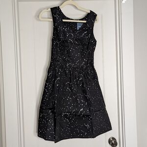 Modcloth Heart and Solar System A-line Dress